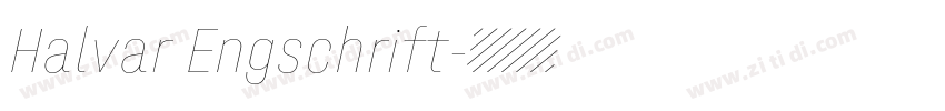 Halvar Engschrift字体转换 Halvar Engschrift字体转换